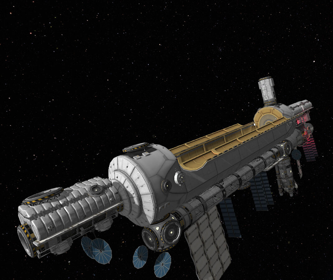 Five Page Abstract:  YSpace Industries presents: A Proposal For The First Space Drydock V 4.3